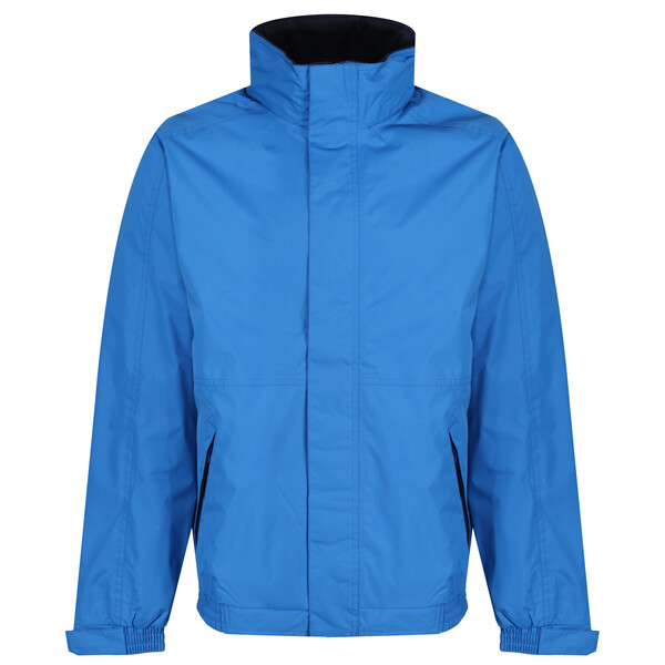REGATTA TRW297 DOVER FLEECE LINED BOMBER JACKET BLUE