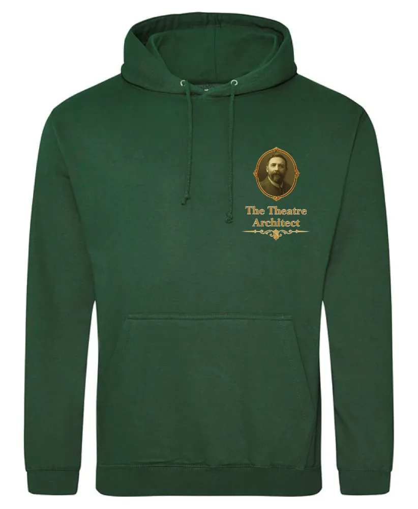 MANX NATIONAL THEATRE HOODIE GREEN