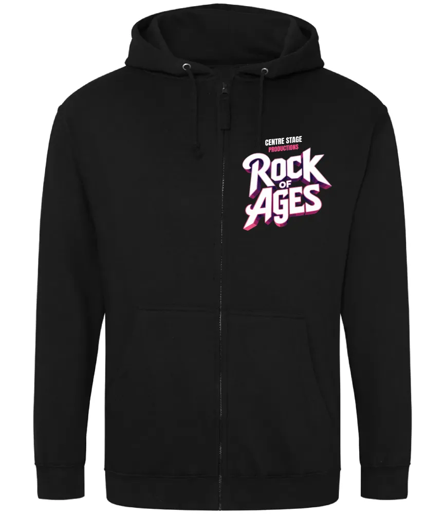 ROCK OF AGES ZOODIE OPTION 2 (BIG LOGO ON BACK)